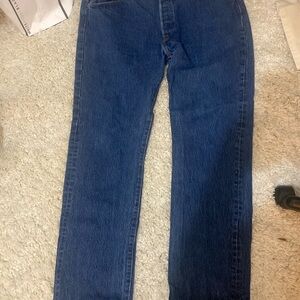 Levi’s buttonfly 501 jeans